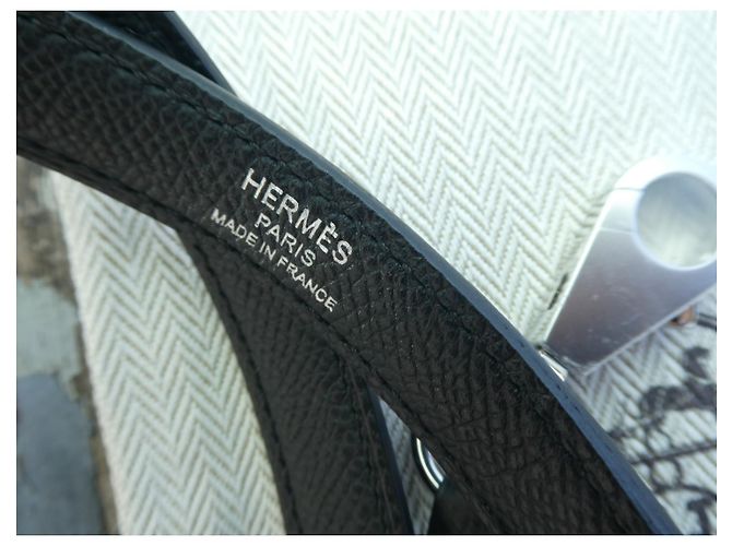 Alça Hermès para bolsa Hermès Kelly em couro, nova, nunca usada. Preto - vista 4
