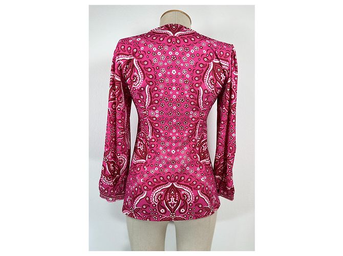 Hale Bob Paisley Bluse Mehrfarben - Ansicht 3