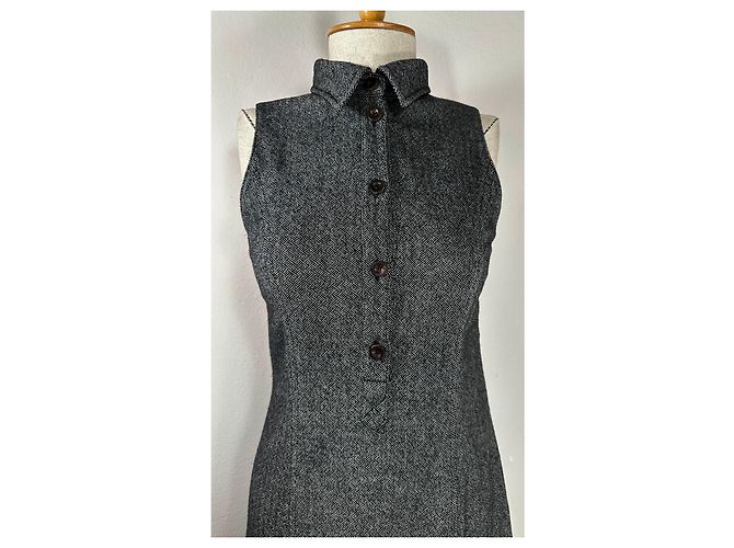 Strenesse Wollkleid Grau - Ansicht 2