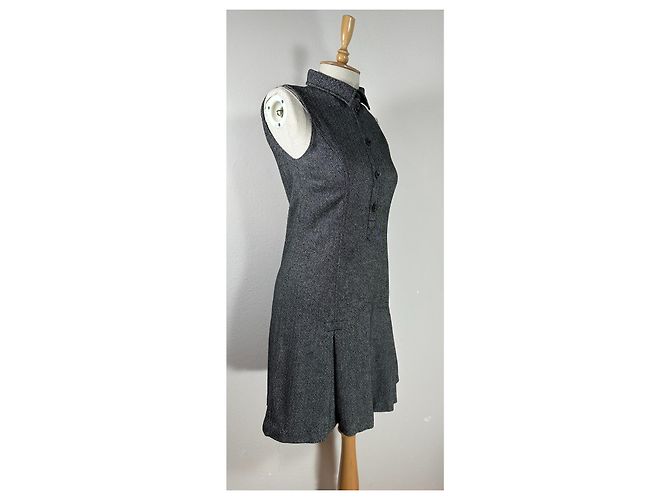 Strenesse Wollkleid Grau - Ansicht 3