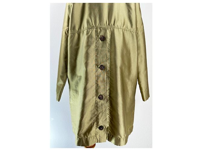 Gabardina de algodón verde Bitte Kai Rand - vista 5