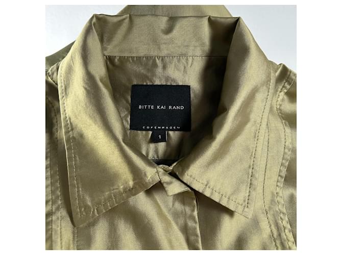 Gabardina de algodón verde Bitte Kai Rand - vista 6