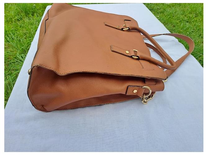 Borsa Michael Kors Hamilton Cammello - vista 11