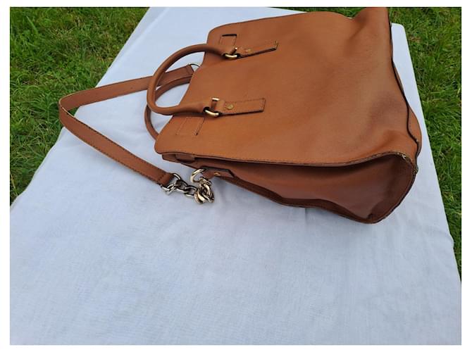 Borsa Michael Kors Hamilton Cammello - vista 12