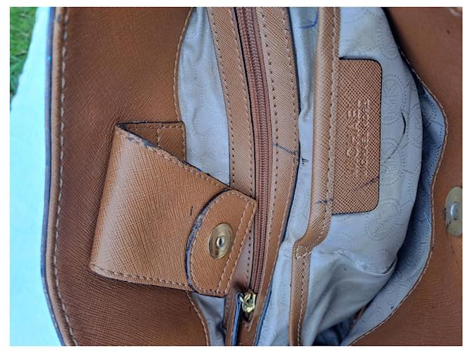 Borsa Michael Kors Hamilton Cammello - vista 6