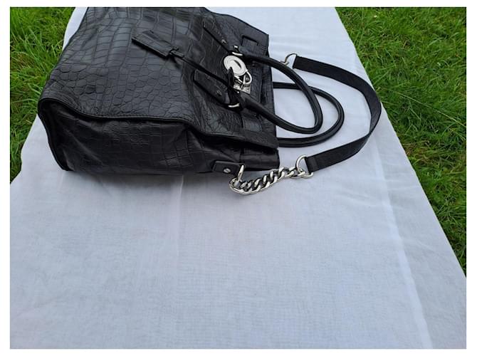 Borsa Michael Kors Nera Hamilton Nero - vista 11