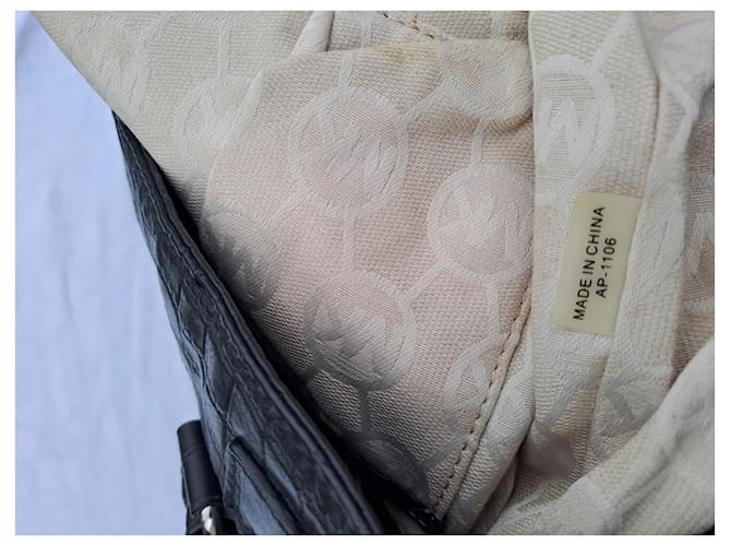 Borsa Michael Kors Nera Hamilton Nero - vista 3