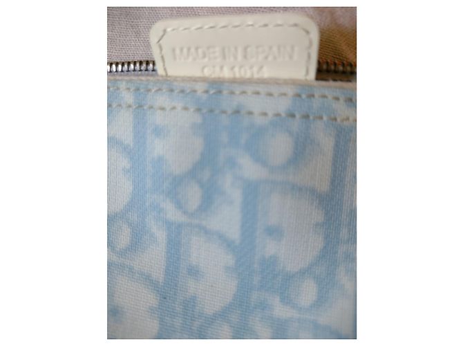 Borsa a mano Christian Dior blu in tessuto - vista 2