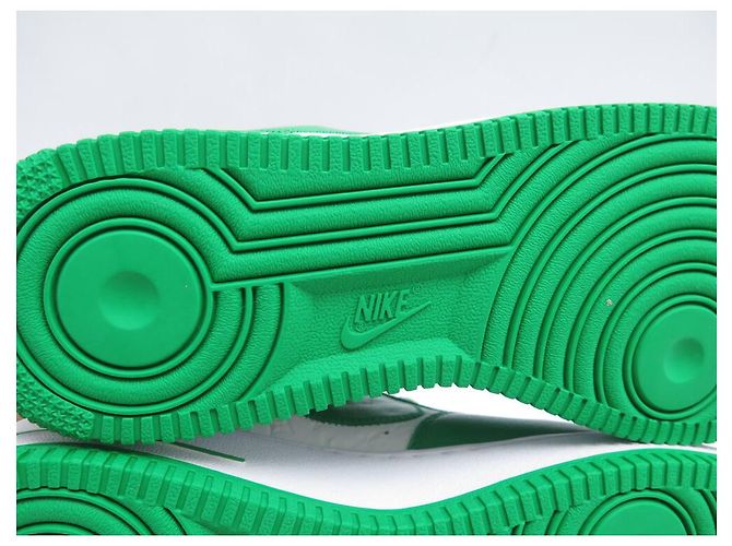 NUOVE SCARPE LOUIS VUITTON X NIKE AIR FORCE 1 LOW ABLOH 1A9V9W 9 43 - vista 7