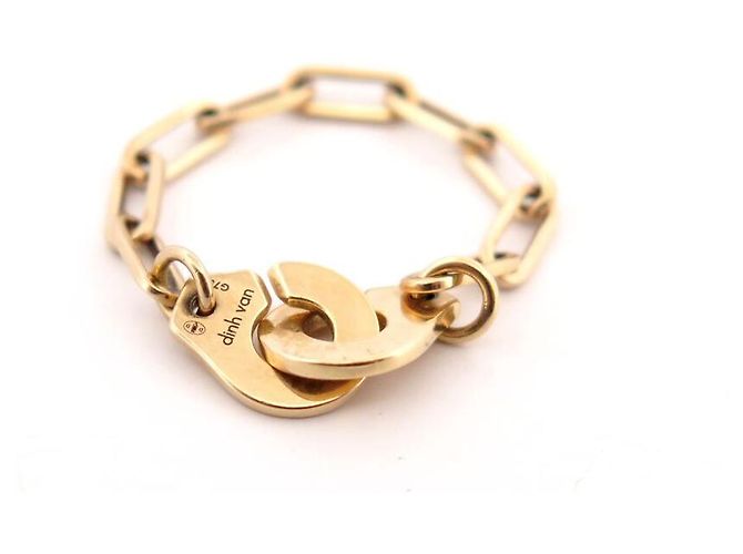 DINH VAN CHAINE MENOTTES R7 207101 T 53 18K GELBGOLD RING - Ansicht 2