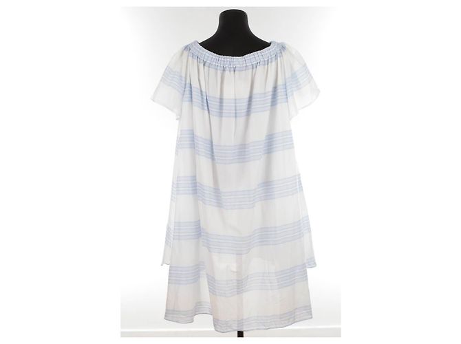 Alexis Mabille Vestido de algodón Blanco - vista 4