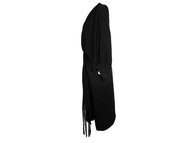 By Malene Birger Von Malene Birger, Wickel-Kimono-Cardigan Schwarz - Ansicht 3