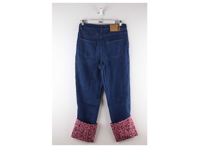 Loewe Jeans in cotone Blu - vista 3