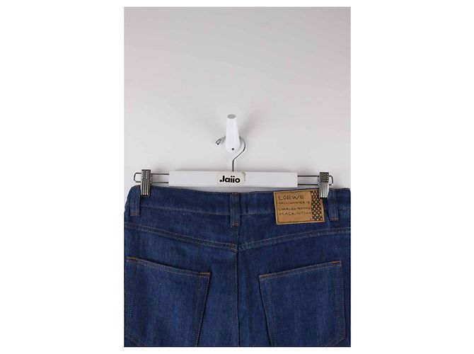 Loewe Jeans in cotone Blu - vista 4