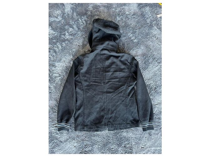Comme Des Garcons Giacca nera con cappuccio Comme des Garçons taglia S Nero - vista 2