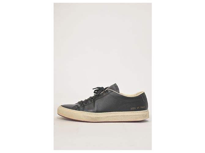 Autre Marque Sneakers Original Achilles di Common Projects in pelle nera Nero - vista 15