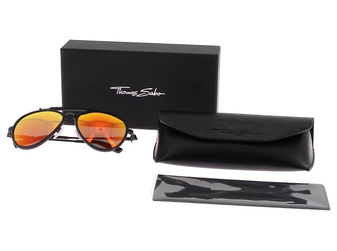 Occhiali da sole Thomas Sabo T. Metallo Nero - vista 7
