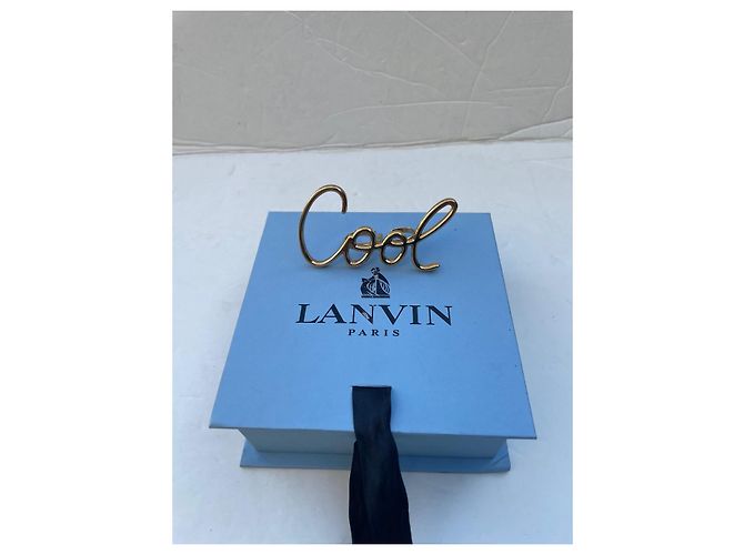 Anello Lanvin Gold Kiss Jewel Oro Gold hardware - vista 2