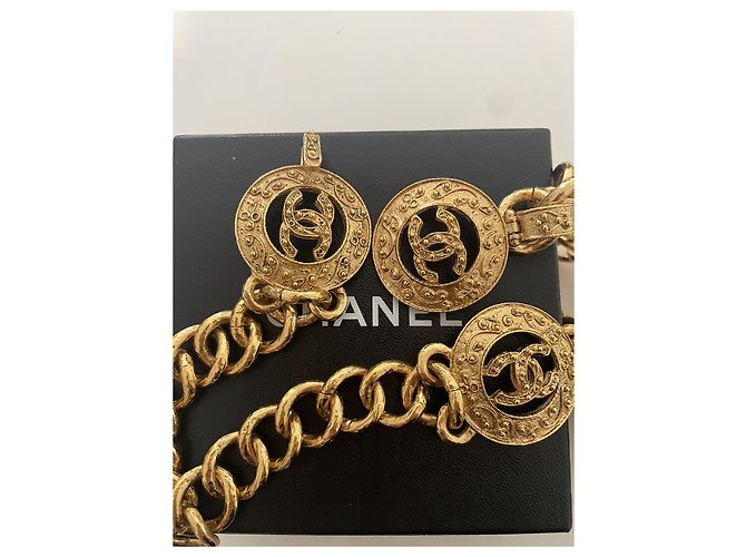 Cambon Chanel Kettengürtel 1994 Gold hardware - Ansicht 5