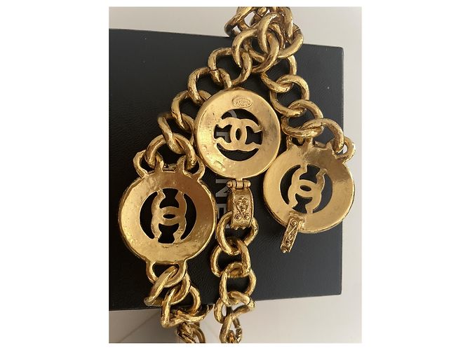 Cambon Chanel Kettengürtel 1994 Gold hardware - Ansicht 6