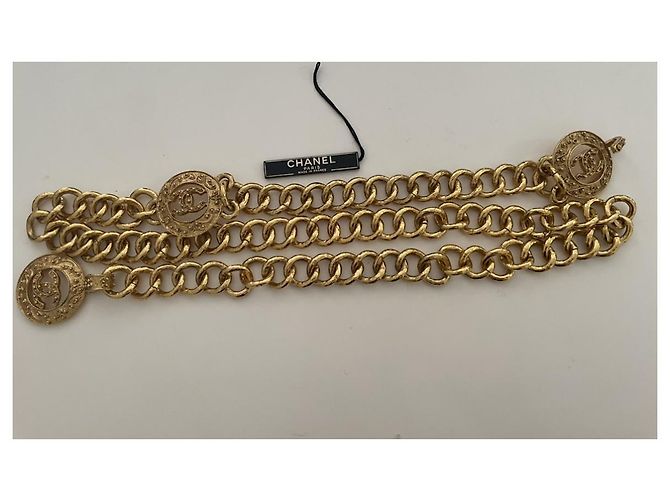 Cambon Chanel Kettengürtel 1994 Gold hardware - Ansicht 7