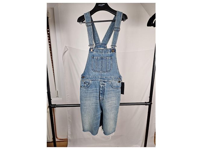 Combinazione / salopette Uomo Saint Laurent Blu chiaro - vista 13