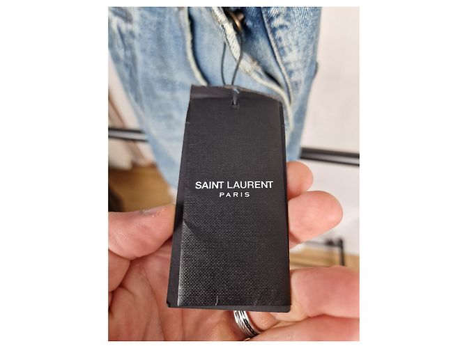 Combinazione / salopette Uomo Saint Laurent Blu chiaro - vista 4