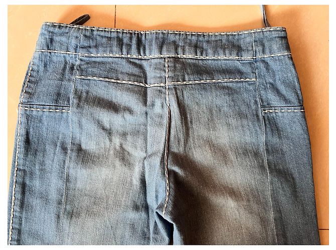 Jeans Chanel in denim blu 36IT - vista 11