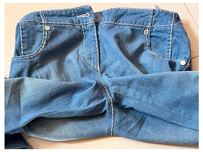Jeans Chanel in denim blu 36IT - vista 9
