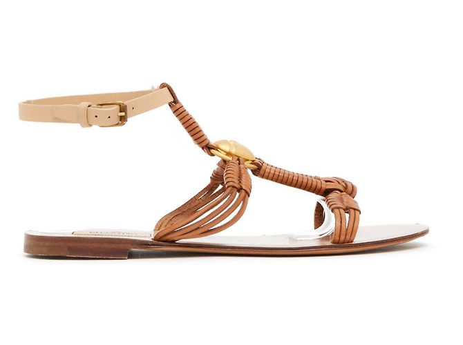 Sandali Valentino EU38 Pelle Naturale Precious Beauty Sandali Piattaforma US7.5 - vista 2