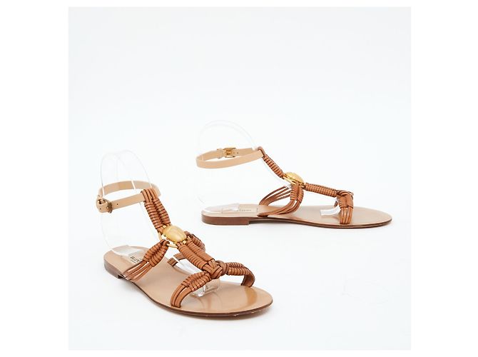 Sandali Valentino EU38 Pelle Naturale Precious Beauty Sandali Piattaforma US7.5 - vista 3