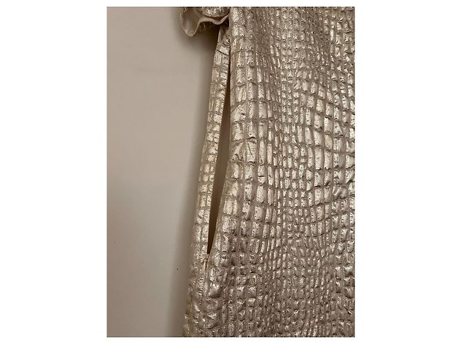 Abito Blumarine argento in lana - vista 12