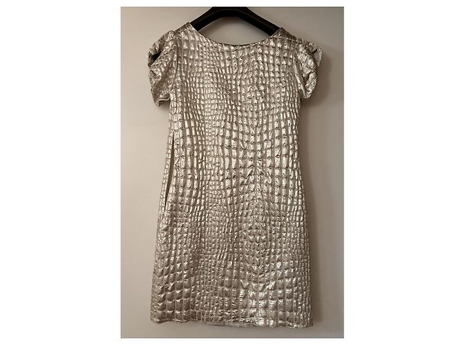 Abito Blumarine argento in lana - vista 2
