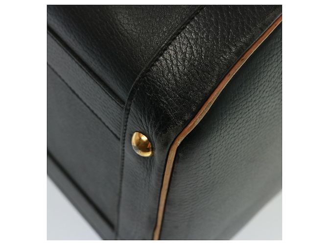 Hermès HERMES Borsa Boston Precoce in Pelle Nera Auth bs14978 Nero - vista 10