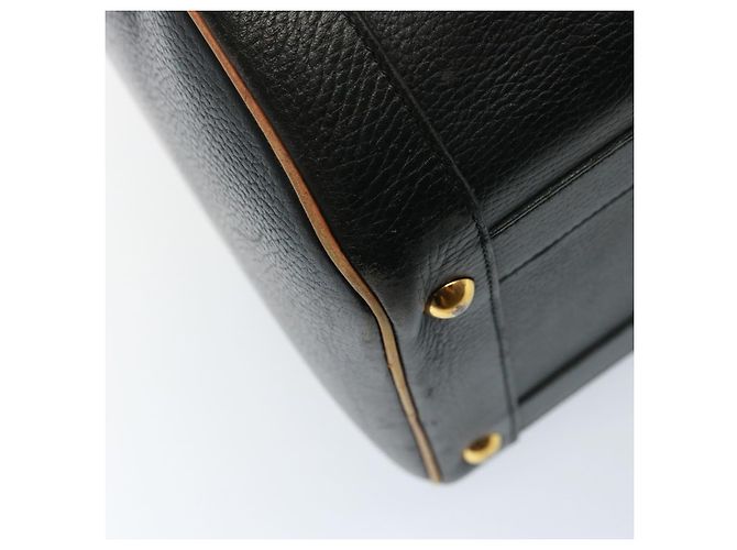 Hermès HERMES Borsa Boston Precoce in Pelle Nera Auth bs14978 Nero - vista 13