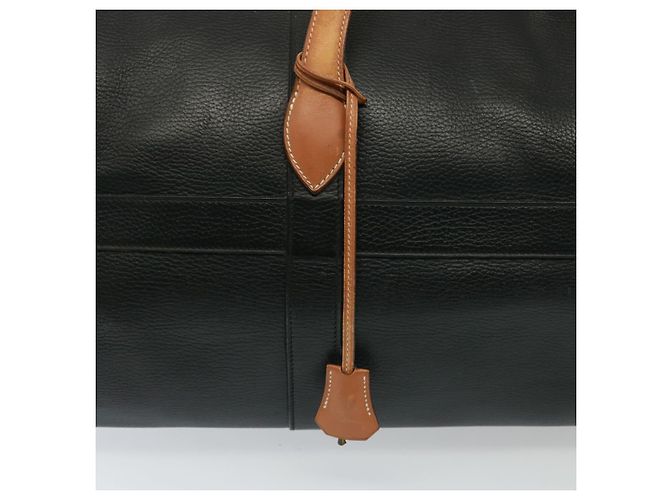 Hermès HERMES Borsa Boston Precoce in Pelle Nera Auth bs14978 Nero - vista 17