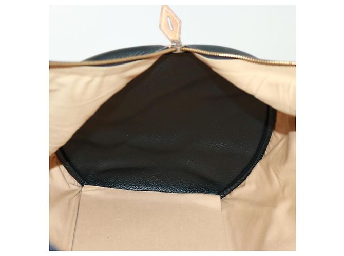 Hermès HERMES Borsa Boston Precoce in Pelle Nera Auth bs14978 Nero - vista 19