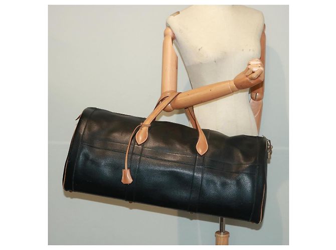 Hermès HERMES Borsa Boston Precoce in Pelle Nera Auth bs14978 Nero - vista 22