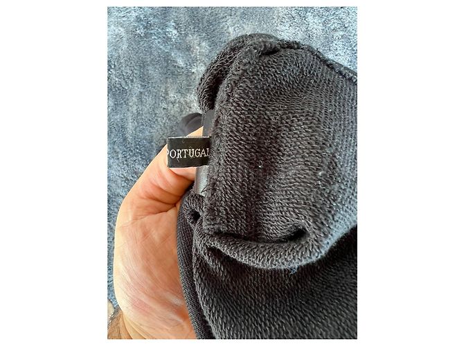 Schwarzer Bondage Hoodie Ann Demeulemeester Größe M - Ansicht 10