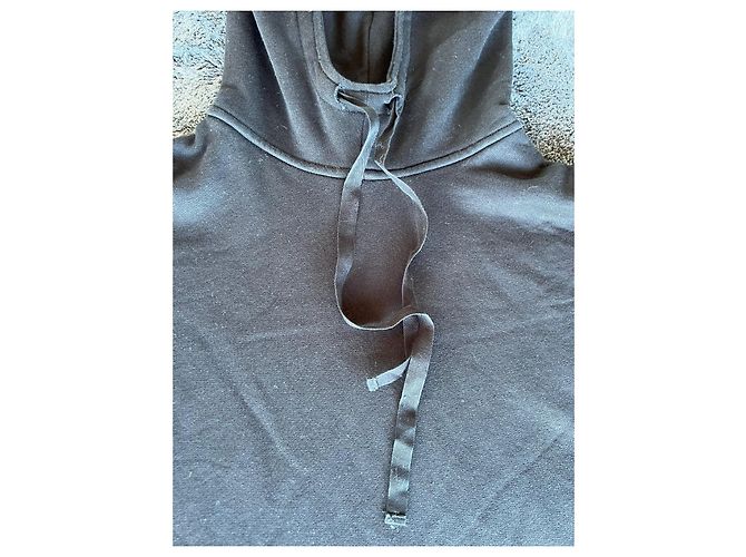 Schwarzer Bondage Hoodie Ann Demeulemeester Größe M - Ansicht 3