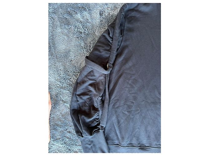 Schwarzer Bondage Hoodie Ann Demeulemeester Größe M - Ansicht 6
