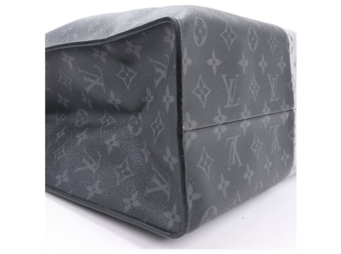 Louis Vuitton Monogram Eclipse Split Handtasche M43816 Schwarz - Ansicht 10