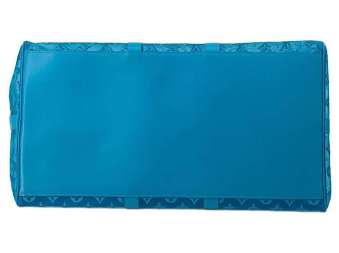 Louis Vuitton Keepall Triangle Turquesa - vista 3