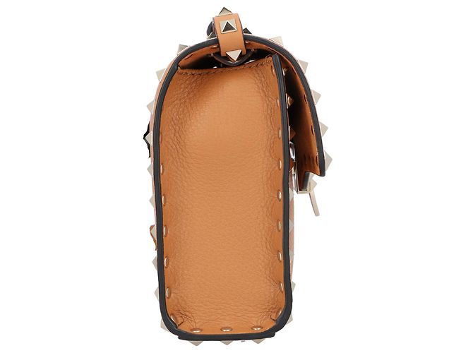 Valentino Garavani Borsa a tracolla Valentino Rockstud Marrone - vista 3