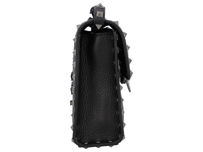 Valentino Garavani Borsa a spalla Small Rockstud Valentino Nero - vista 3
