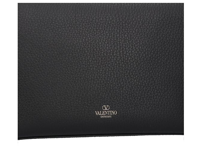 Valentino Garavani Borsa a spalla Small Rockstud Valentino Nero - vista 5