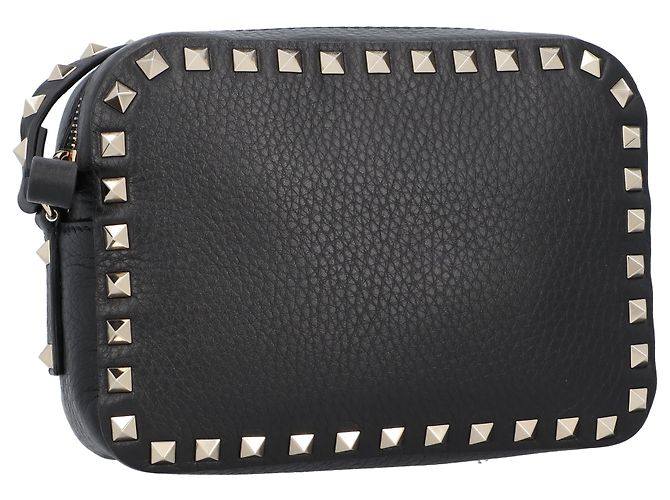 Valentino Garavani Borsa a tracolla Valentino Rockstud Nero - vista 2