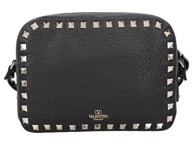 Valentino Garavani Borsa a tracolla Valentino Rockstud Nero - vista 4