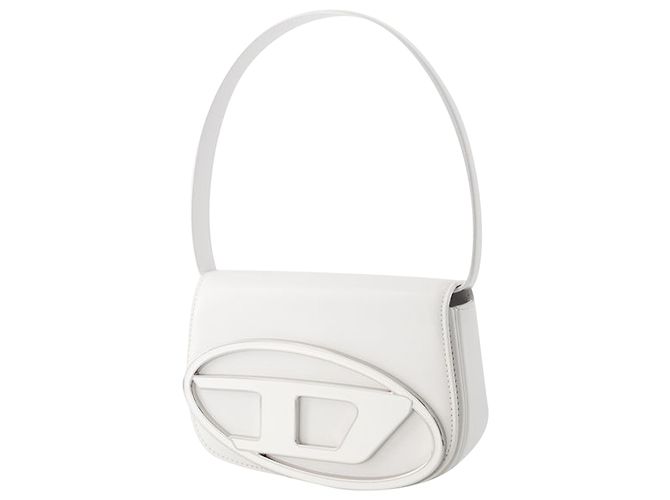 1DR Shoulder Bag - Diesel - Leather - White - view 2