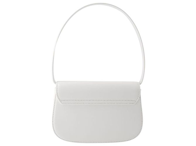 1DR Shoulder Bag - Diesel - Leather - White - view 3